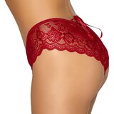 Cottelli otvorene čipkaste gaćice (crvene) - XL | shoptok.hr