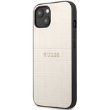 Guess Apple iPhone 13 PU Croco Hard Case, Bež, (21244259) Cene