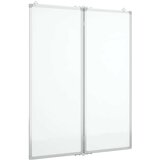  Magnetna bijela ploča sklopiva 80 x 100 x 1 7 cm aluminijska | shoptok.hr