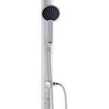  Vrtni tuš sa sivom bazom 220 cm aluminijski | shoptok.hr