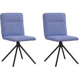 Maison Chic Jedilni stoli - Vzorci stoli 2 kosi jeans modra blago A622, (22032574) | Shoptok.si