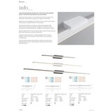  Redo 01-2504- LED rasveta za kupatilsko ogledalo BARRIO LED/17,25W/230V IP44 crna | Eponuda.com