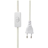 Ellos Home Kremno bela tekstilna namizna svetilka (višina 46 cm) Fay – | Shoptok.si