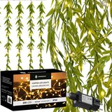  Svjetlosna zavjesa 200 LED dioda toplo bijela | shoptok.hr