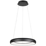  Mat crna LED viseća svjetiljka s mogućnosti zatamnjivanja s metalnim sjenilom ø 62 cm Cardona – | shoptok.hr