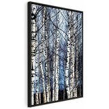  Slika - Frosty January (1 Part) Vertical 60x90 U crnom drvenom okviru | shoptok.hr