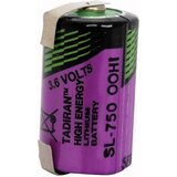 Tadiran Batteries Posebna litijeva baterija Tadiran 1/2 AA U-spajkalni priključek 3.6 V 1100 mAh 1/2 AA (Ø x V) 15 mm x 25 mm, (20439824) | Shoptok.si