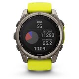 Garmin sportski sat FENIX8 43mm am saph žuta | shoptok.hr
