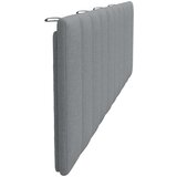 vidaXL Vzglavna stranica svetlo siva 180 cm blago | Shoptok.si