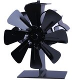 INF ventilator štedilnika, ventilator štedilnika za boljšo porazdelitev toplote 8 lopatic Black, (21276233) | Shoptok.si