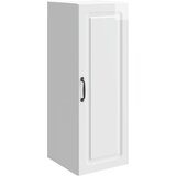 vidaXL Ormar za montažu na zid 33 x 34 5 x 90 cm Konstruirano drvo - Visoko sjajno bijela 33 x 34 5 x 90 cm | shoptok.hr