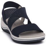 Jana Sandali & Odprti čevlji NAVY COSHY Modra Cene