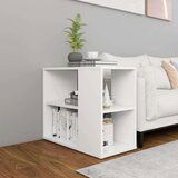 vidaXL Stranska omarica bela 60x30x50 cm iverna plošča, (20621328) | Shoptok.si