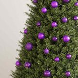  Set od 100 božićnih kuglica ljubičasti | shoptok.hr