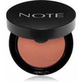 Note Cosmetique Luminous Silk Compact Blusher puder- rumenilo 02 Pink In Summer 5,5 ml