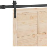  Klizna vrata 80 x 208 cm Masivna borovina Prirodna | shoptok.hr