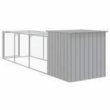  Kavez za kokoši s igralištem svjetlosivi 110x405x110 cm čelični | shoptok.hr