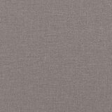  Postelja z vzmetnico taupe 200x200 cm blago, (22053510) | Shoptok.si