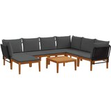  kom. Masivno drvo akacije i konopac Prirodna | shoptok.hr
