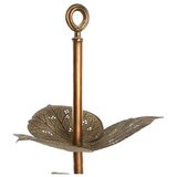 Posuda za Voće DKD Home Decor zlatan Metal 42 x 42 x 80 cm | shoptok.hr