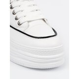 Shelvt Women's white platform sneakers | shoptok.hr