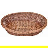 vidaXL košara za psa / krevet za ljubimce od vrbe prirodna boja 90 cm | shoptok.hr