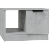 Maison Chic Klubska mizica - kavna mizica - Nizka mizica betonsko siva 50x50x36 cm konstruiran les, (21753549) Cene