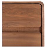 Gazzda Rjava komoda iz masivnega oreha 90x90x45 cm Fawn – | Shoptok.si