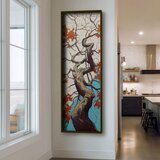 WALLXPERT LAC156-150 Multicolor Decorative Framed MDF Painting | Eponuda.com