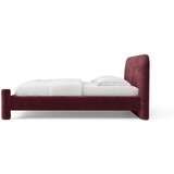 Micadoni Smeđi tapecirani bračni krevet s podnicom 140x200 cm Vera – | shoptok.hr