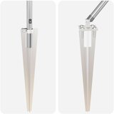  Stebri za ograjo s konico 52 kosov Ø32 mm 120 cm Galvanizirano jeklo | Shoptok.si