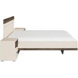 Premium Living Postelja Sajo, Barva Hrasta, Barva Šampanjca, 180x200 | Shoptok.si