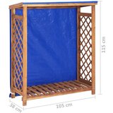  Spremište za drva za ogrjev 105 x 38 x 115 cm bagremovo drvo | shoptok.hr