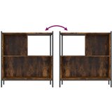 vidaXL Regal za knjige boja hrasta 72x28x77 5 cm od konstruiranog drva | shoptok.hr
