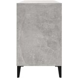 Ormarić Omarica za čevlje betonsko siva 102x36x60 cm inženirski les, (20716465) | Shoptok.si