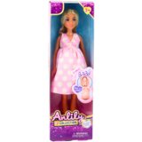  Lutka za igru Anlily princeza s krunom - plavo/roza - 30cm | shoptok.hr