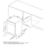 Amica ugradbena perilica posuđa EGSPV 597 910, 60 cm 62648 | shoptok.hr