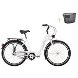  BICIKL KENZEL DREAM CLASSIC 28" gradski bicikl - Bijela - 28" | shoptok.hr