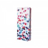  Preklopna torbica iPhone Xs Max - s srčki (Hearts) Cene
