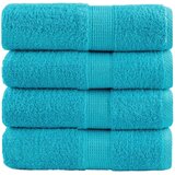 Premium ručnici za pranje SOLUND 4 kom. tirkizne 30x30 cm 600 g/m² - Tirkizna 30 x 30 cm 4 Cijene