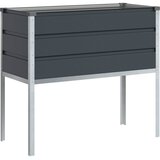  Sadilica Antracit 100 x 45 x 90 cm Cinkani čelik | Eponuda.com