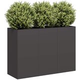 vidaXL Sadilica crna 120x40x80 cm od hladno valjanog čelika cijene