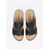 SEASTAR Black comfortable flip-flops with cutouts | Shoptok.si