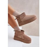 Big Star Low snow boots on the Big Star platform OO274A100 beige | Eponuda.ba