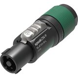 Neutrik 4-polni kabelski priključek 10 do 16 mm speakON z vijačnim priključkom, Črna / Zelena, (5000218674) Cene