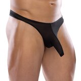 Svenjoyment Transparent Net Pouch with Penis Sleeve 2100371 Black L/XL | Shoptok.si
