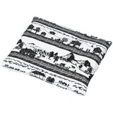 ACUTOP Blazina s koščicami češnje, črno-beli vzorec, 18 x 19 cm | Shoptok.si
