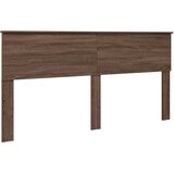  Krevetna konstrukcija s uzglavljem Smeđi hrast 200 x 200 cm | shoptok.hr