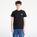 Tommy Hilfiger Majica Tommy Jeans Slim Bubble Print Tee Black S Cene