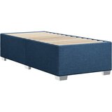  Krevet s oprugama i madracem plavi 90 x 200 cm od tkanine | shoptok.hr